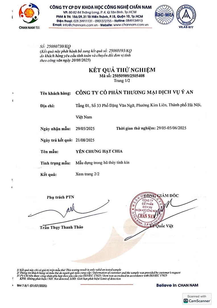 Yến Chưng Sẵn