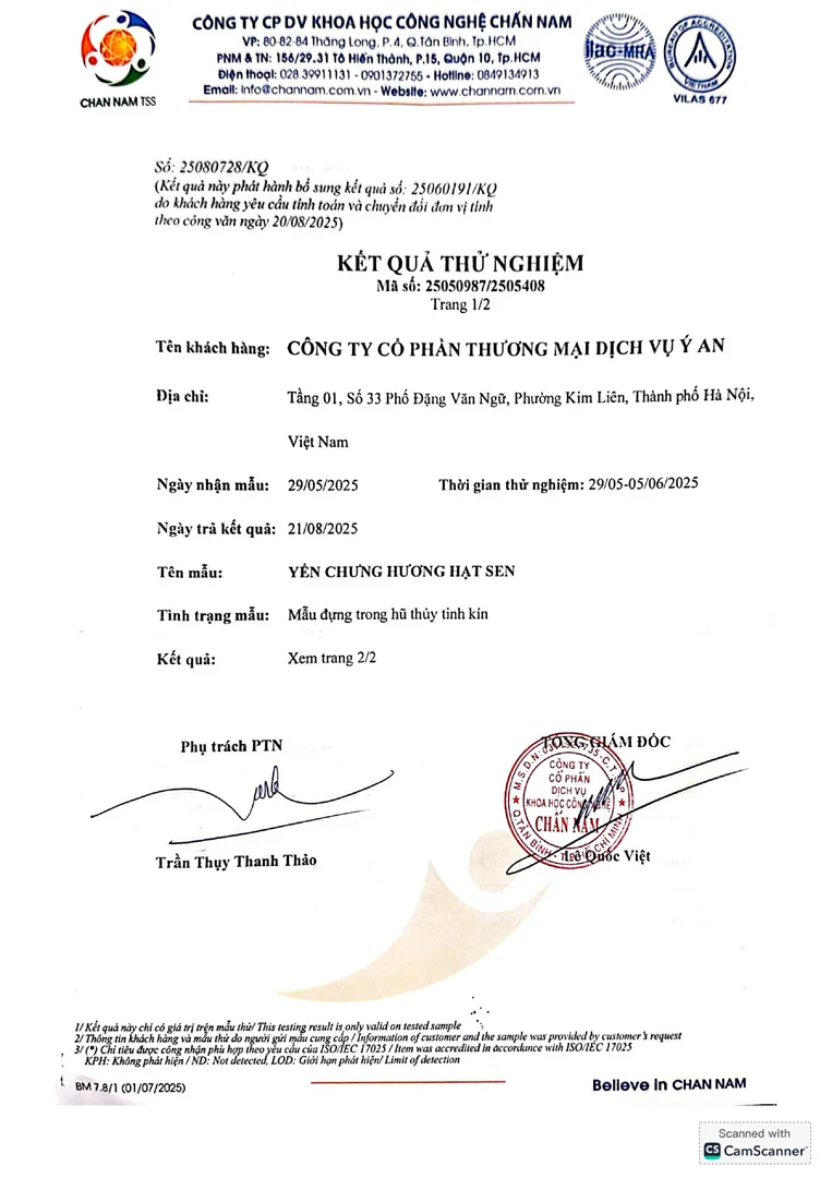 Yến Chưng Sẵn